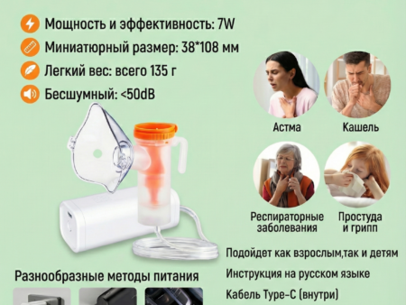 Портативный компрессорный небулайзер